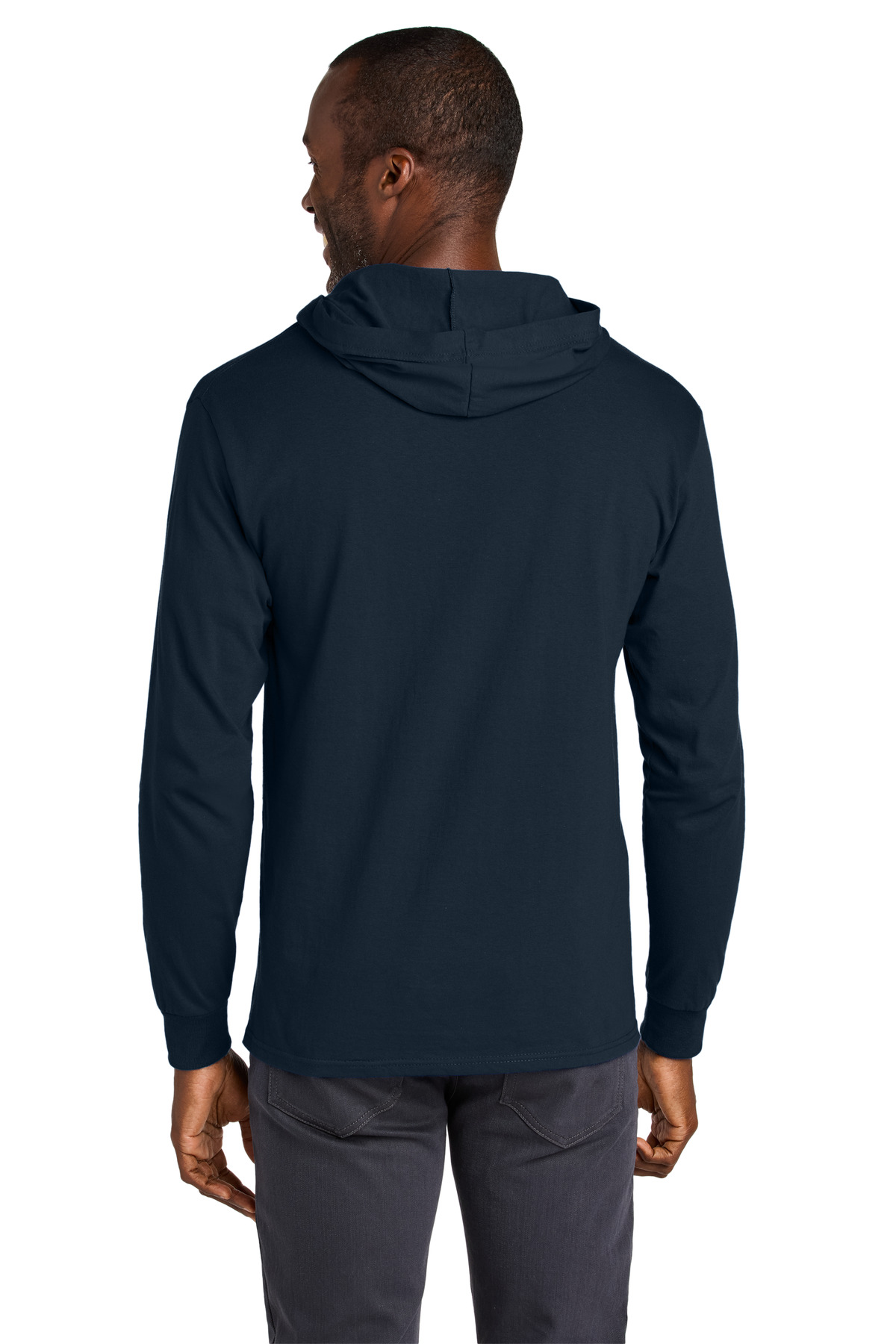 Jerzees Classics Unisex Cotton Long Sleeve Hooded T-Shirt 363LH 9