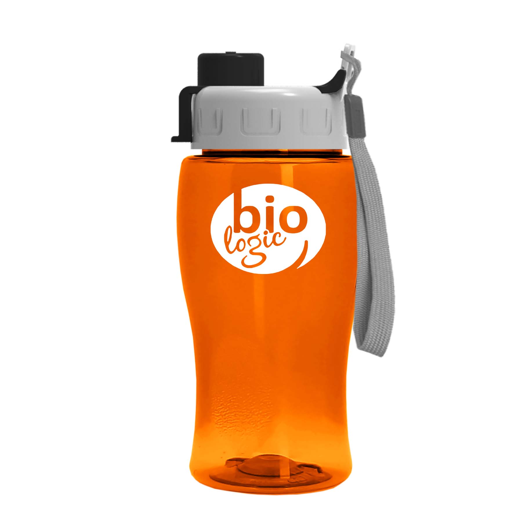 Poly-Pure Jr. - 18 oz. Transparent Bottle with Quick Snap