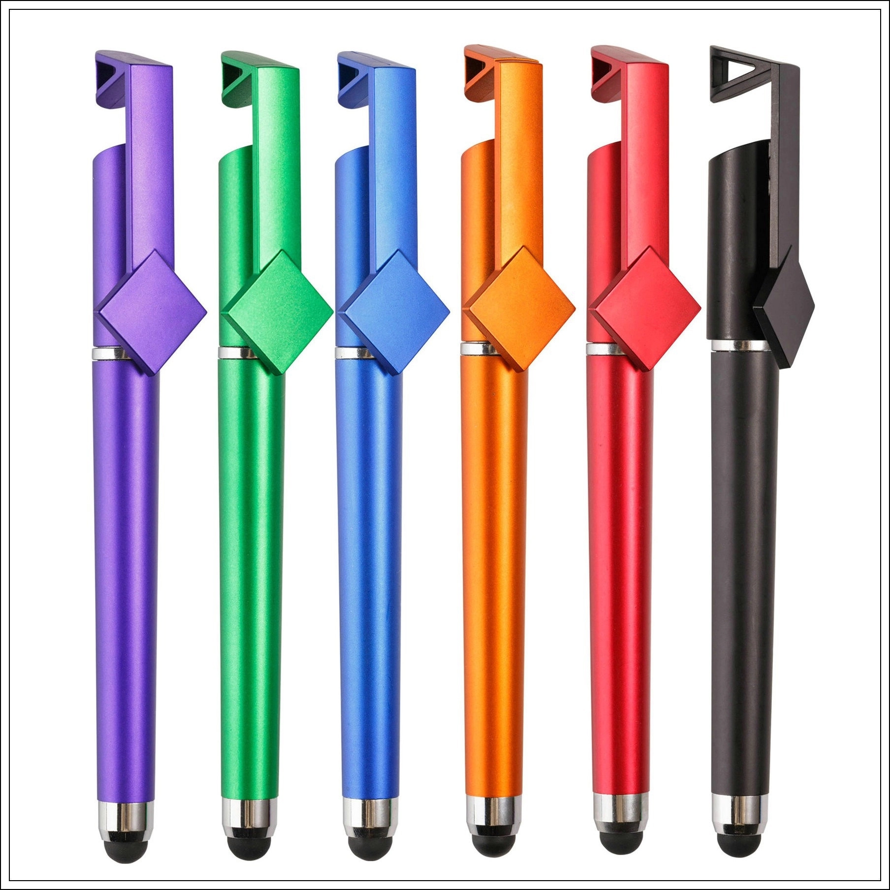 Stylus Ballpoint Pen with Phone Stand 1