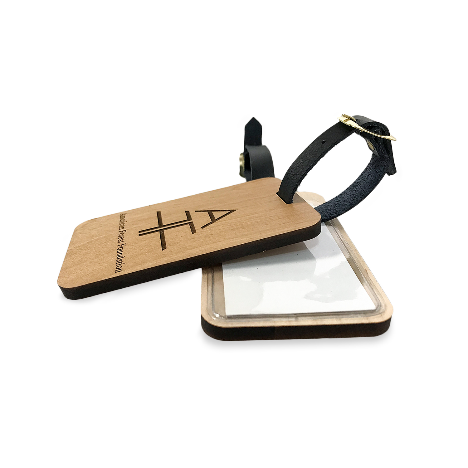 Wood Luggage Tag 11