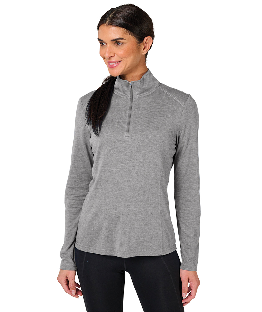 Women's Vista Tri-Blend Quarter Zip 18