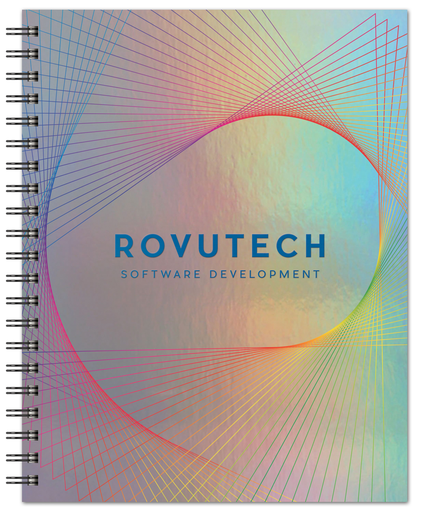 Holographic Rainbow - Large NoteBook