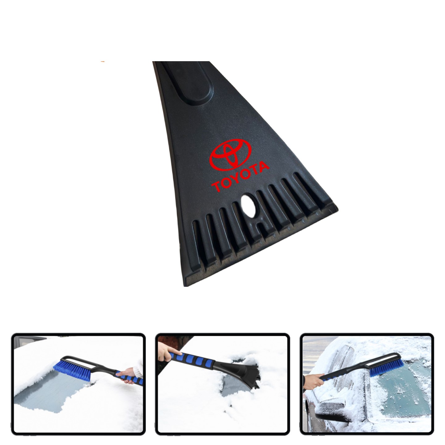 24" Foam Handle Ice Scraper Brush 9
