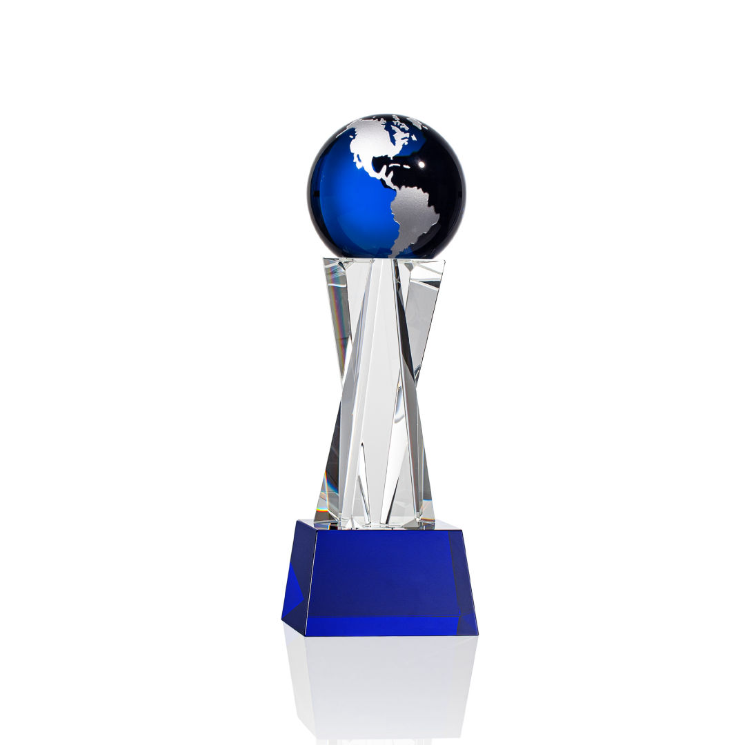 Havant Globe Award - Blue/Silver 13