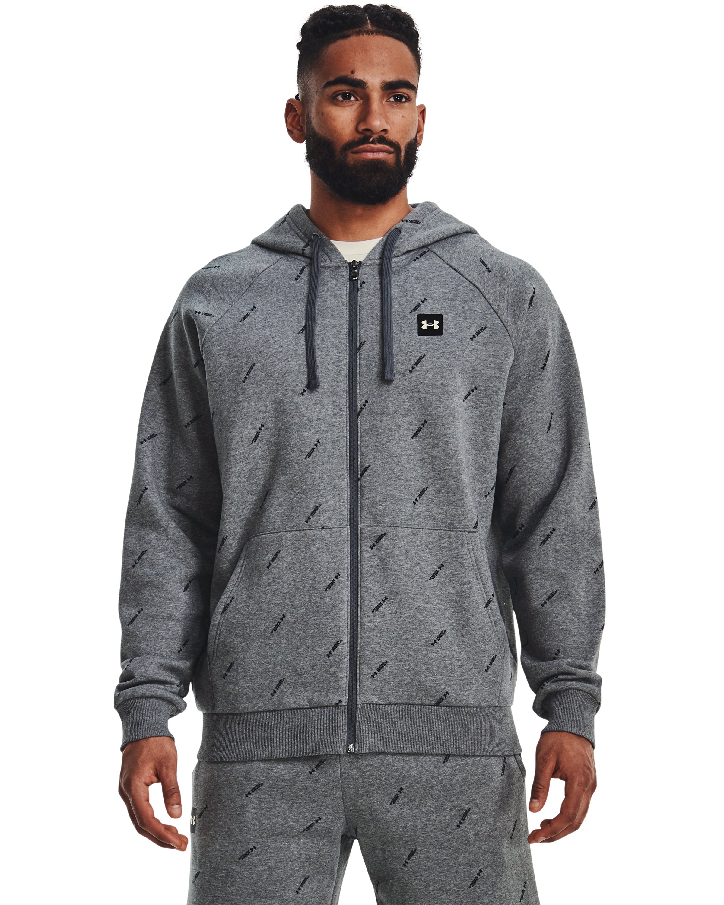 Men's UA Rival Fleece Full-Zip 3
