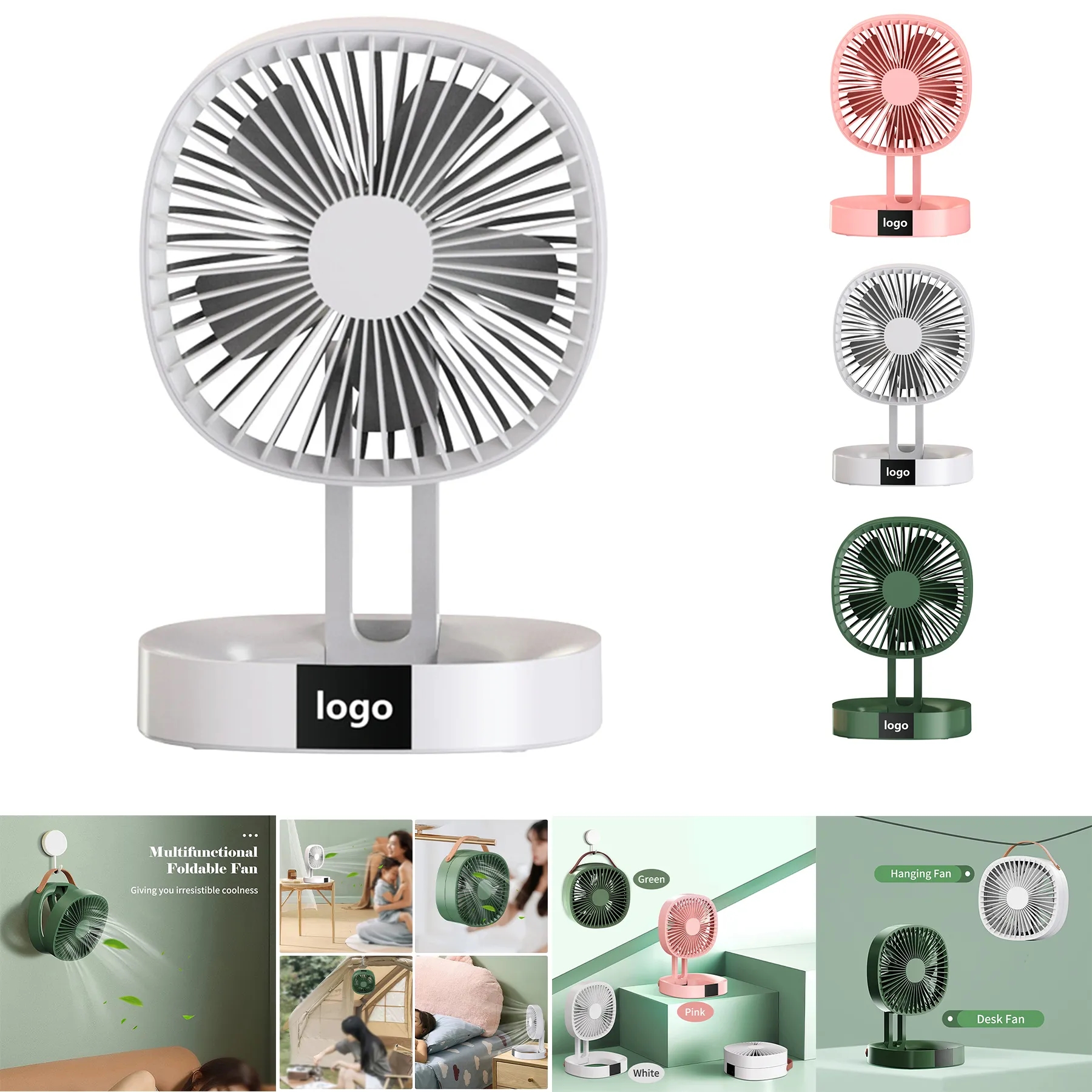 Desk Mini Folding Fan 3