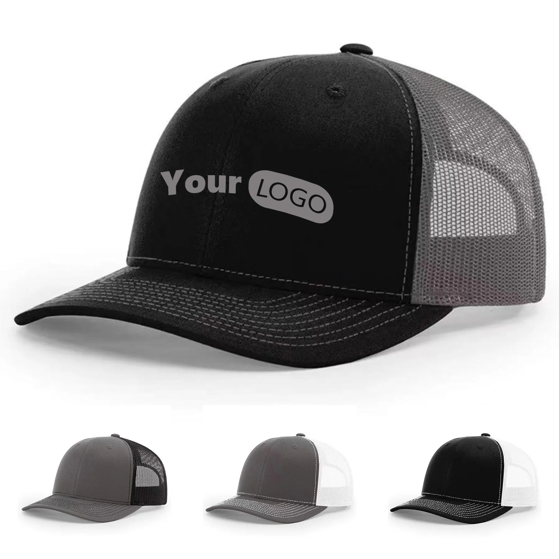 Cotton Breathable Sunshade Baseball Net Hat 2