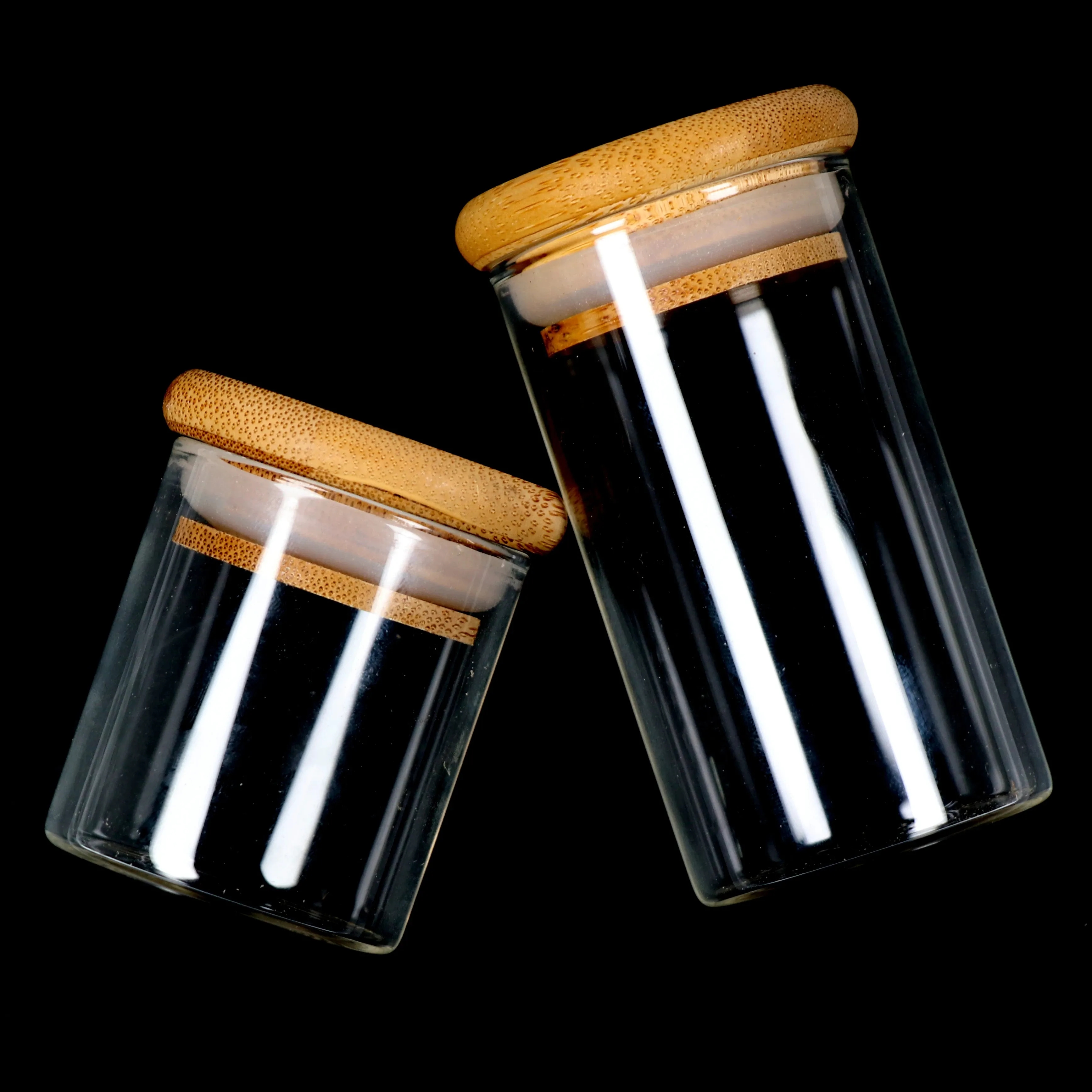 Custom Jar with Bamboo Lid 4