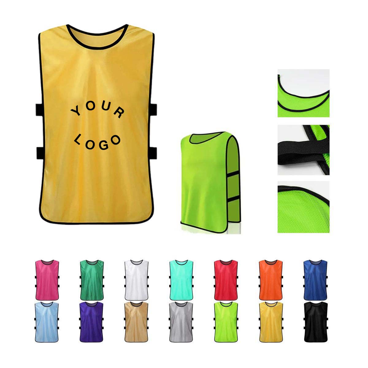 Team Sports Training Vest Multiple Sizes 17