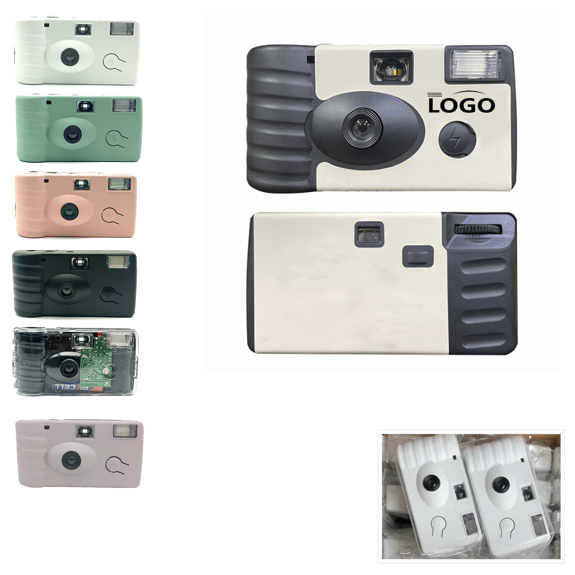 MOQ 50pcs Disposable Retro Film Camera 2