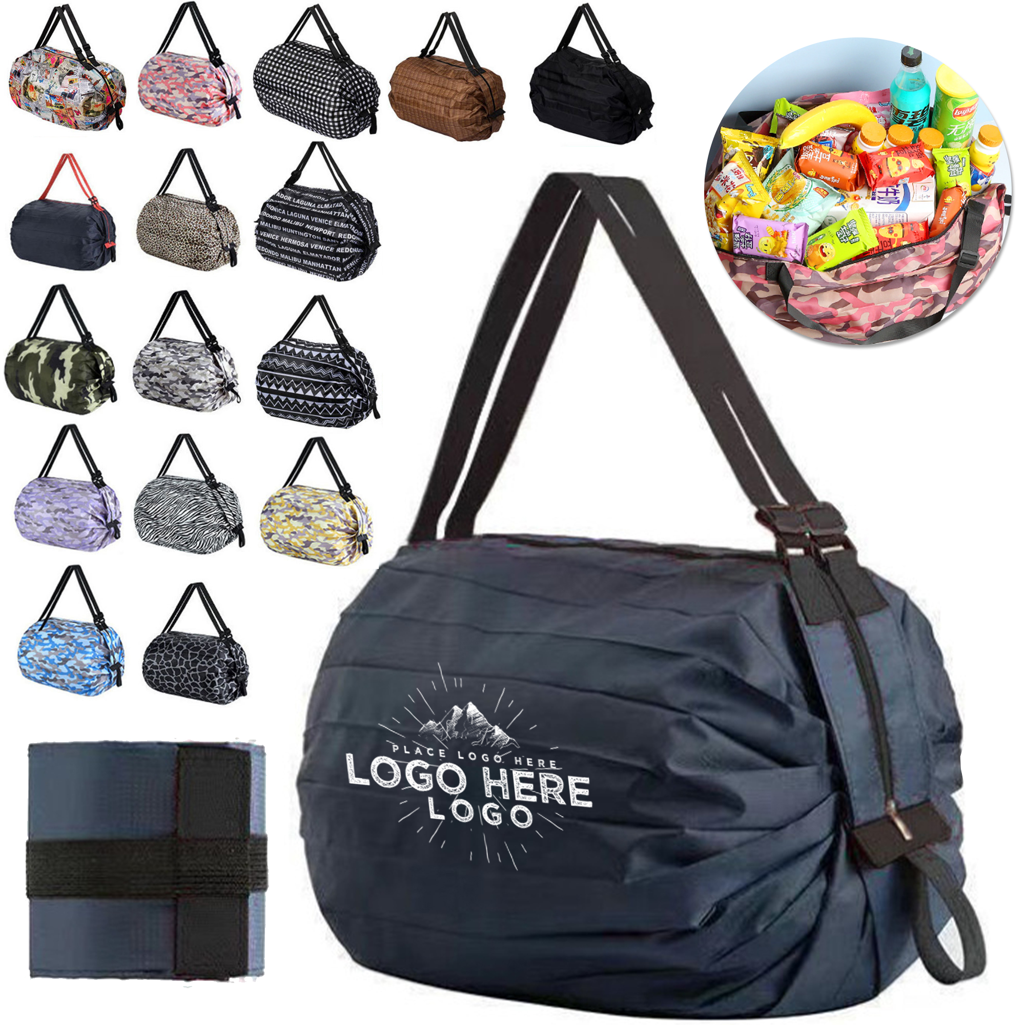 Reusable Portable Storage HandBags 2
