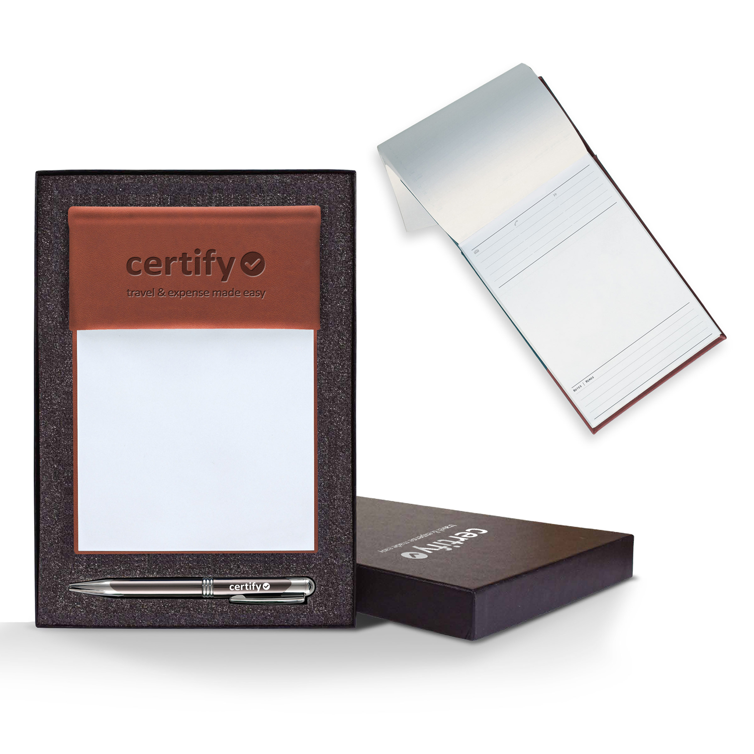 Castelli Tucson Medio White Page Cube Notes Gift Set 10