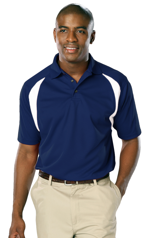 Men's Wicking Raglan Sleeve Polo 4
