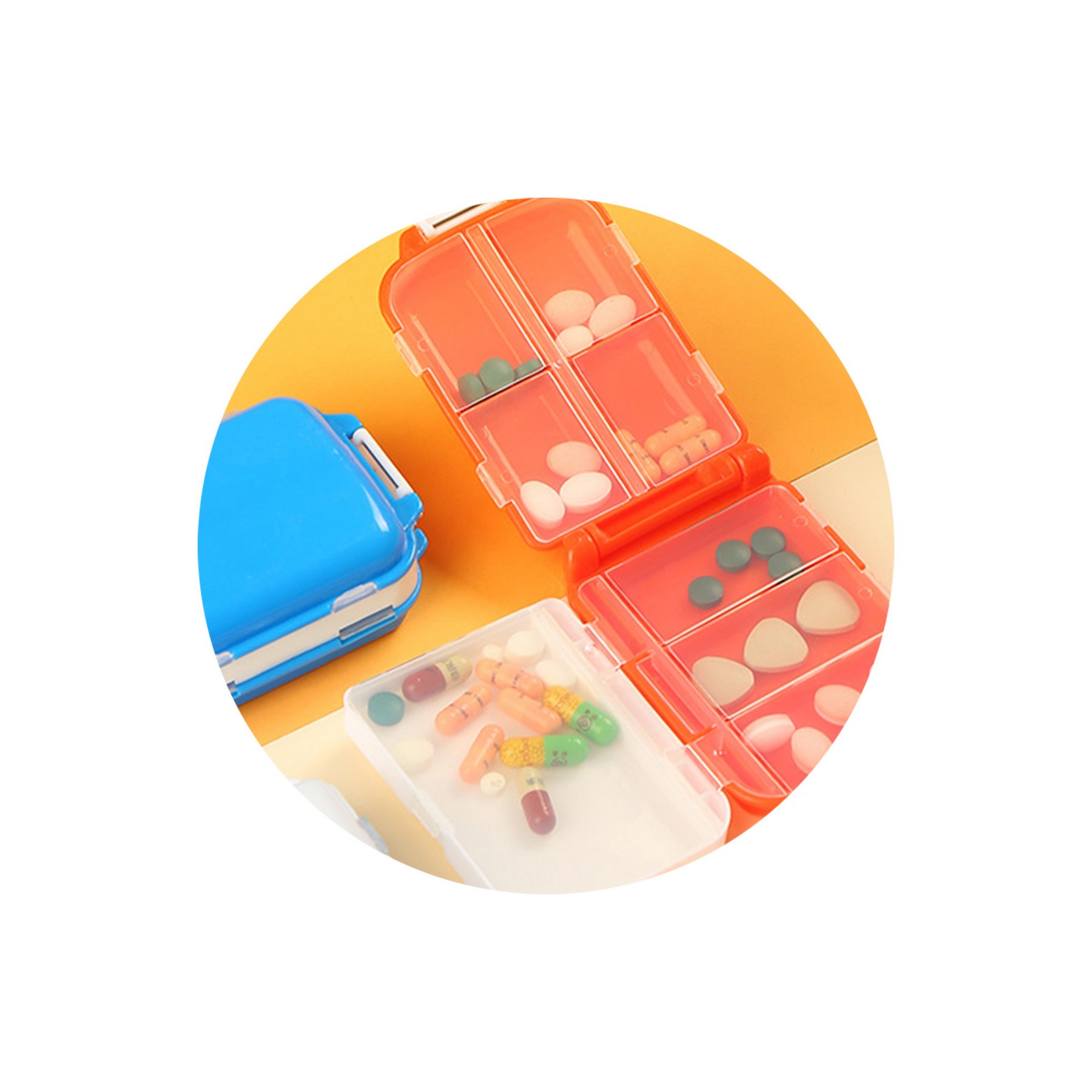 Three Folding Pill Boxes 5