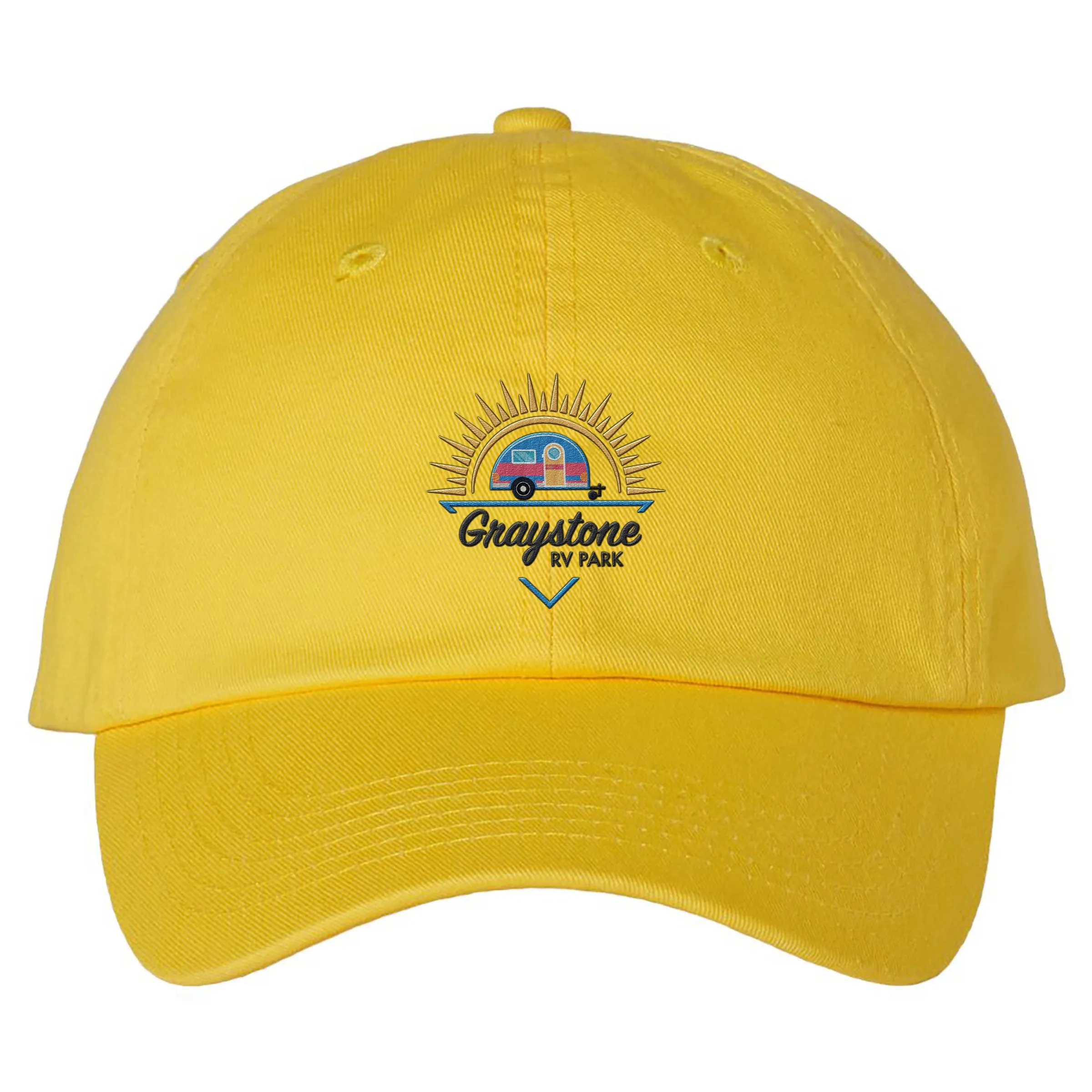 Valucap - Adult Bio-Washed Classic Dad's Cap 66