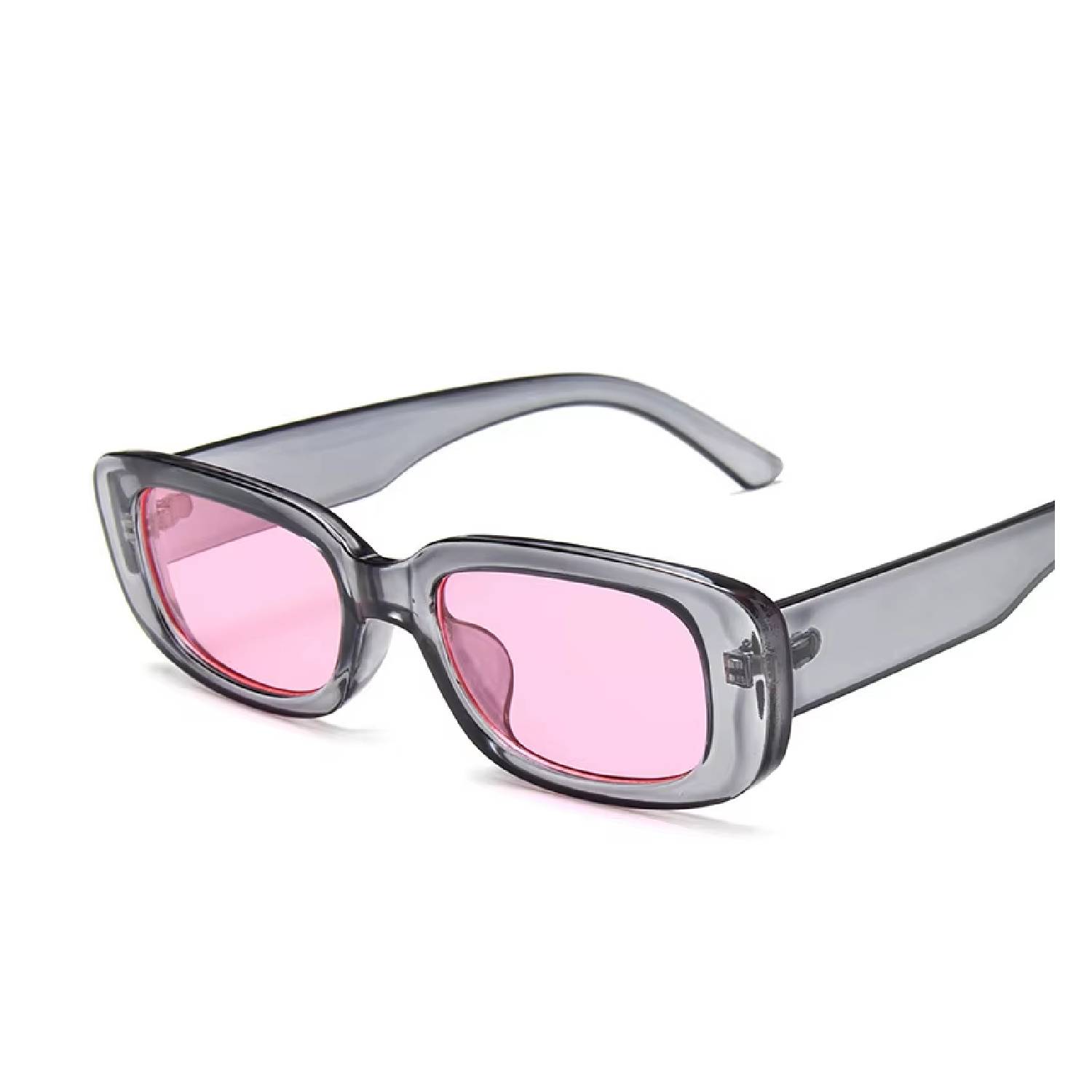 Unisex Rectangle Polycarbonate Sunglasses 4