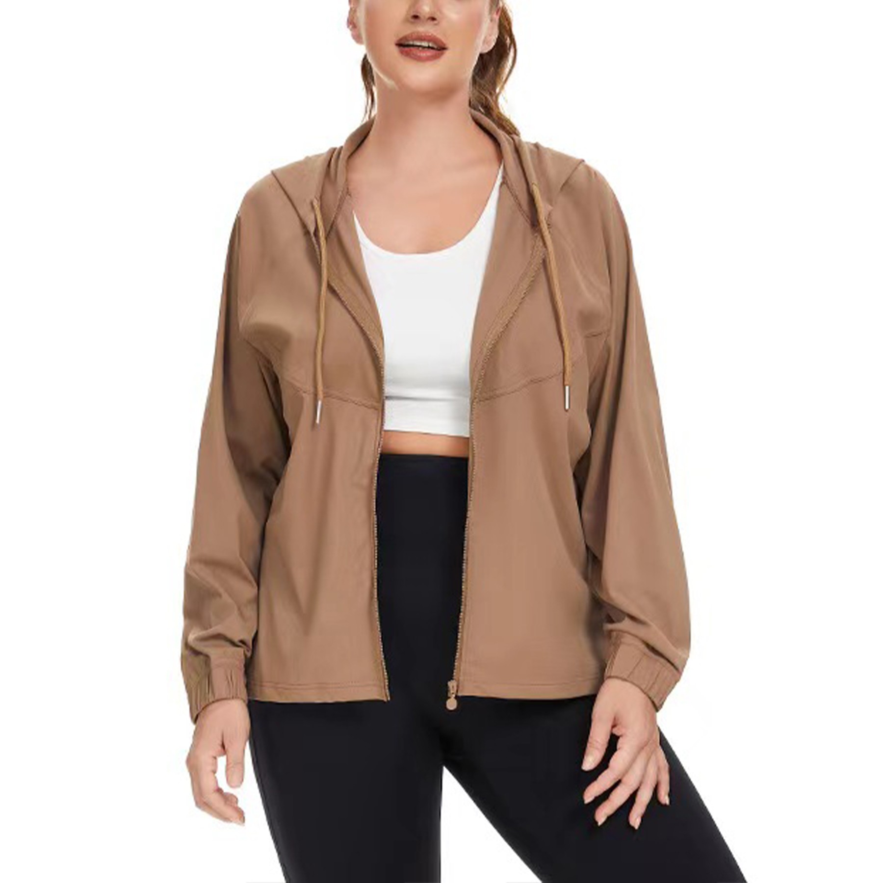 Womens Full Zip Hoodie Jacket 5