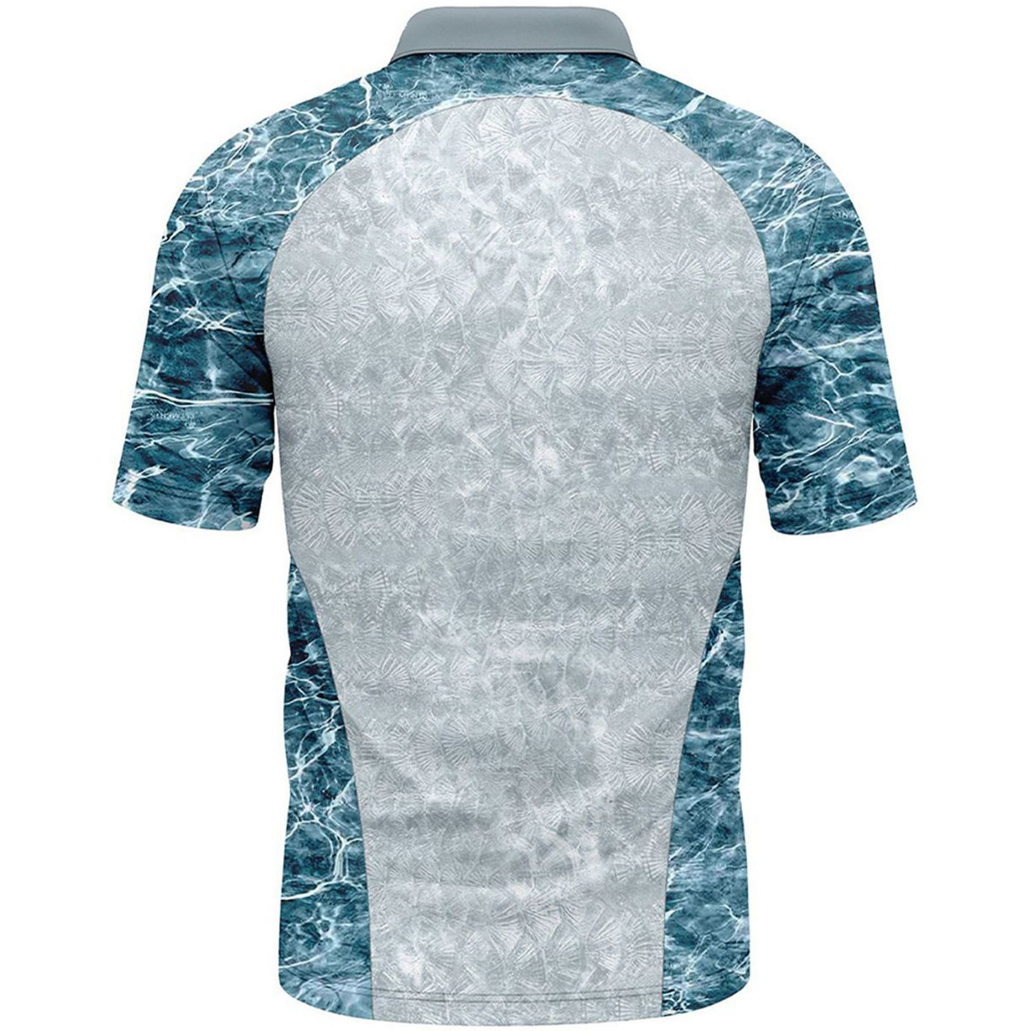 Mossy Oak® Men's 4.4 oz. Polyester Interlock Raglan Short Sleeve Polo, UPF 50+ 6