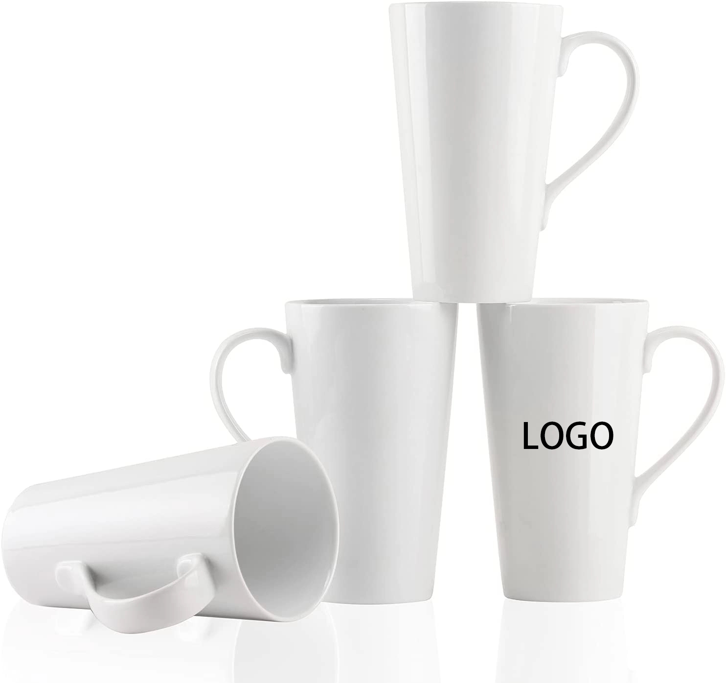 Funnel V ceramic cup 5