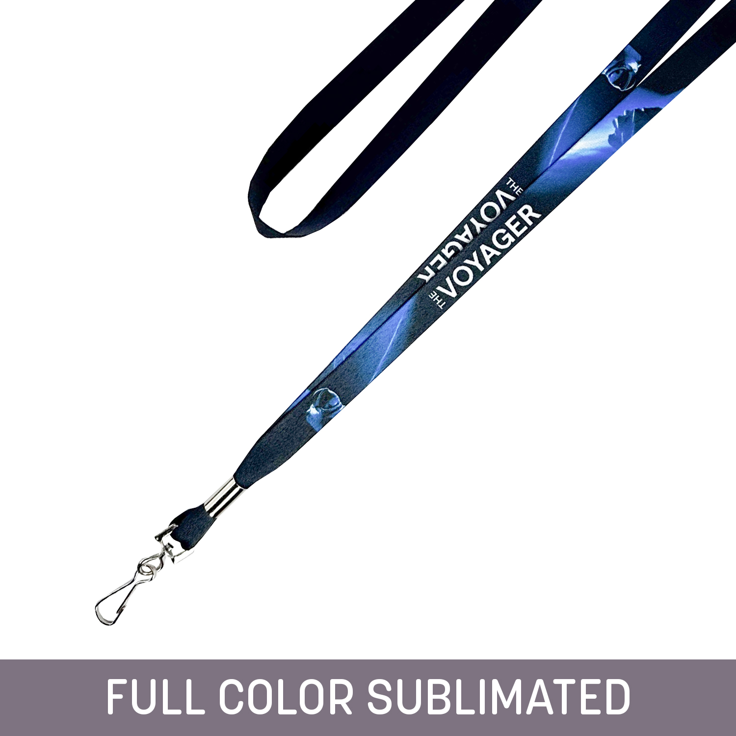 1/2" Full Color Sublimated Lanyard w/ Swivel Snap