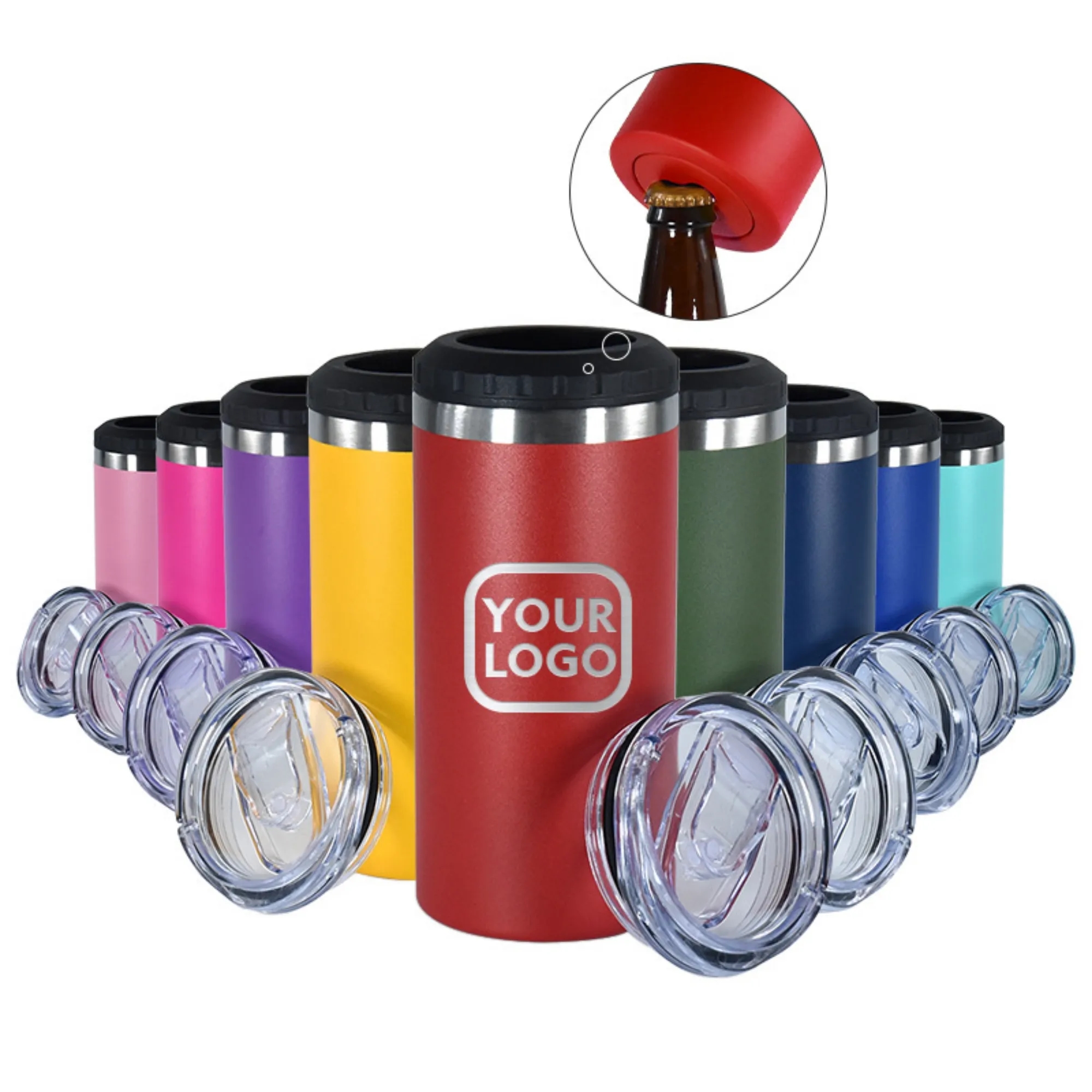 16oz Multi-Functional 304 Stainless Steel 4-In-1 Cooler 3