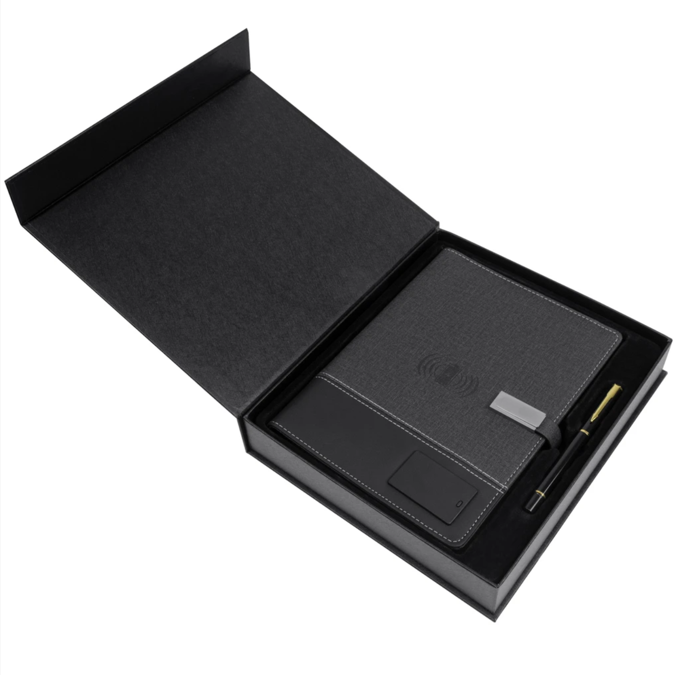 Padfolio with Power Bank (8000 mAh) & USB Drive (16 GB) 4
