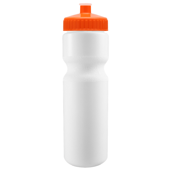 Cyclo-Cross 28oz Bike Bottle - White w/Push-Pull Lid 54