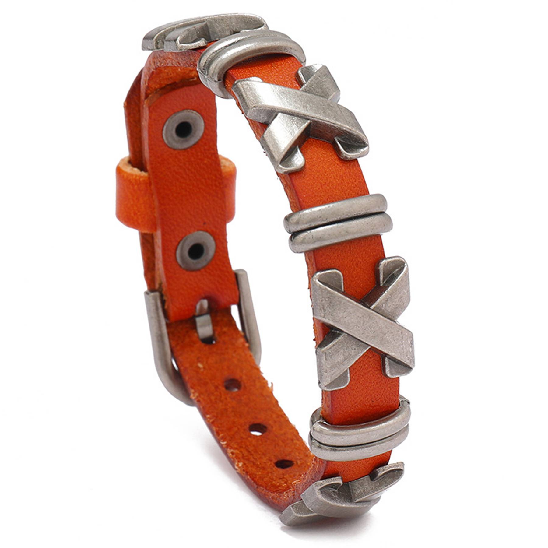 PU Personality trend rock bracelet 3