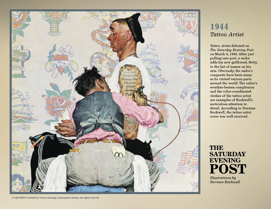 Triumph® Calendars The Saturday Evening Post Illustrations by Norman Rockwell Calendar 6
