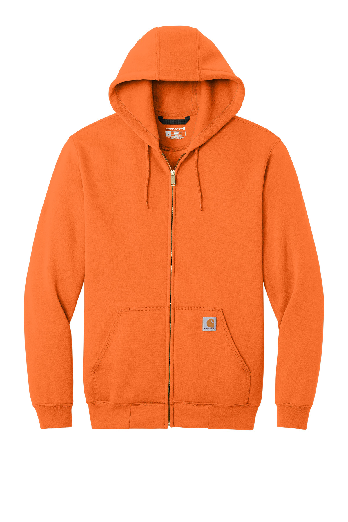 Carhartt Midweight Hooded Zip-Front Sweatshirt. CTK122, custom hoodie or sweatshirt with logo imprint 22