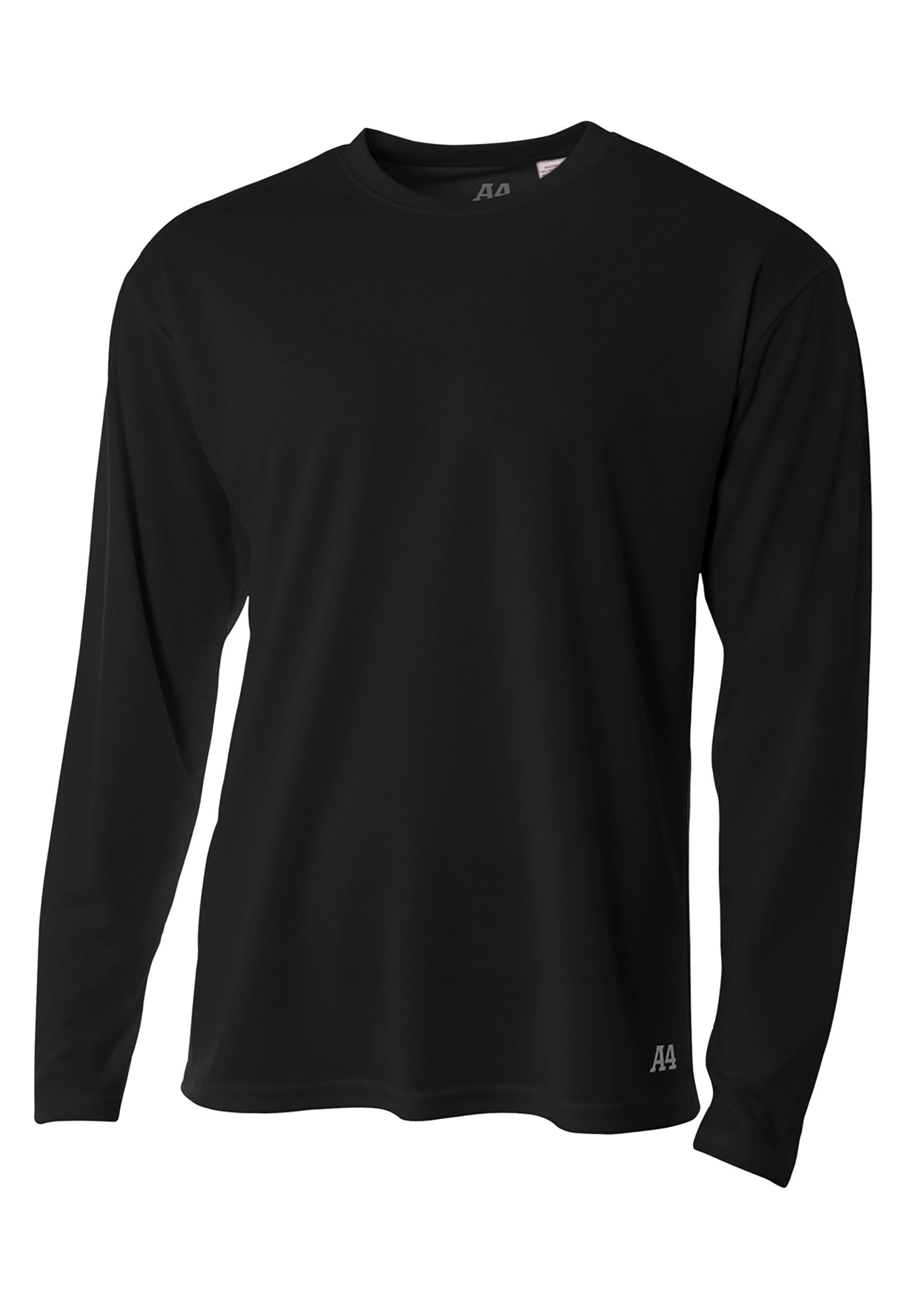 A4 Long Sleeve Birds-Eye Mesh Crew 4