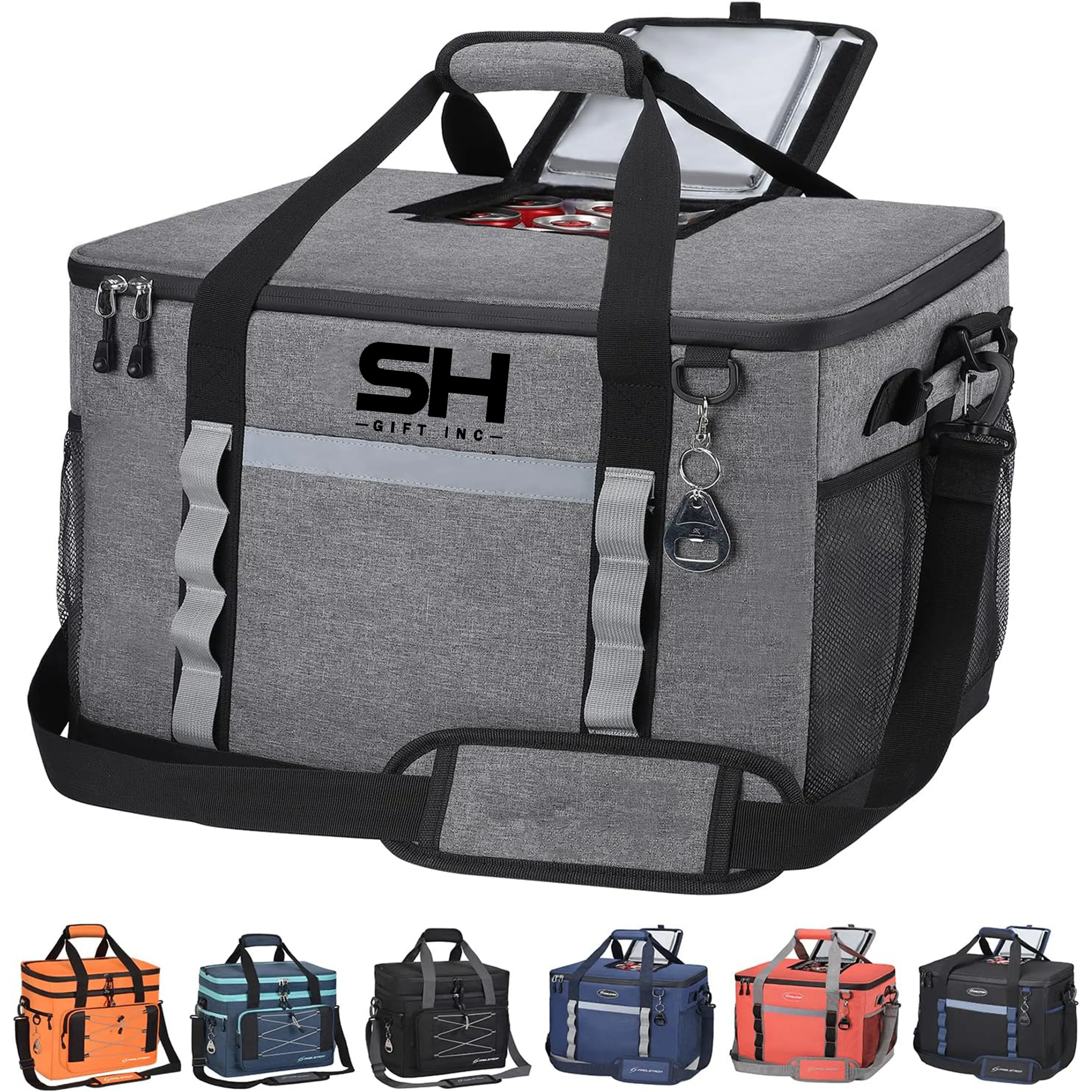 Large Leakproof Camping Cooler Lunch Bag 2