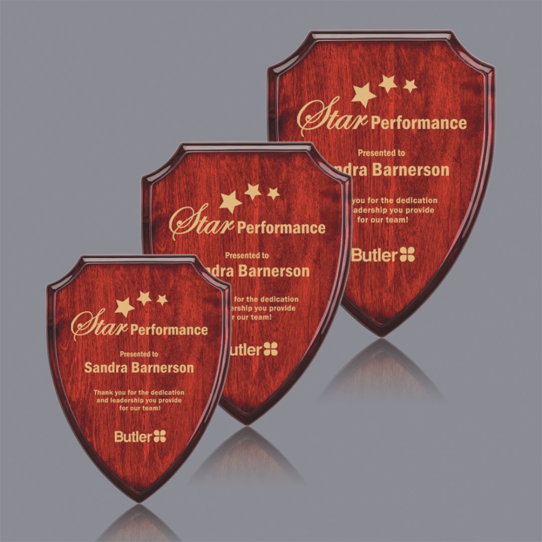 Montague Plaque - Rosewood 2