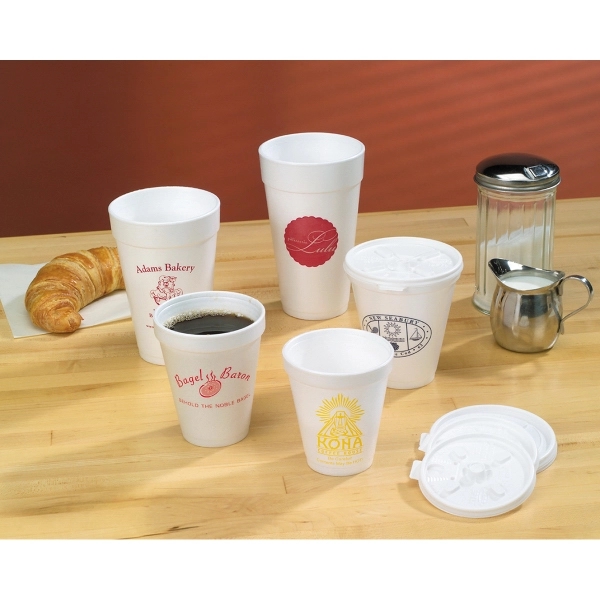 White lock back sip lid