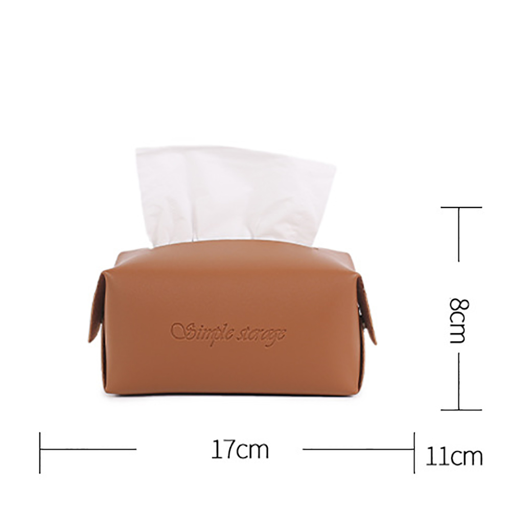 PU Leather Tissue Box 3