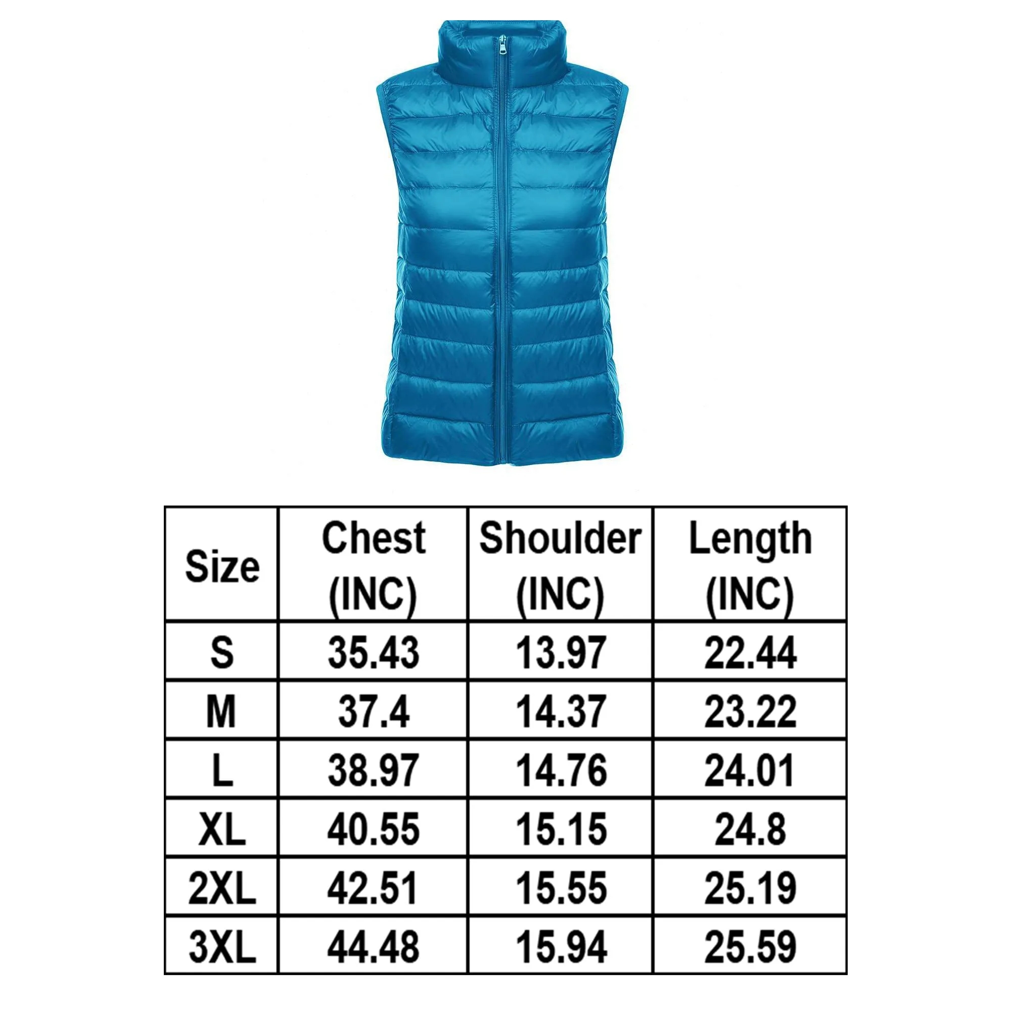 Winter Quilted Hiking Sleeveless Vest 3