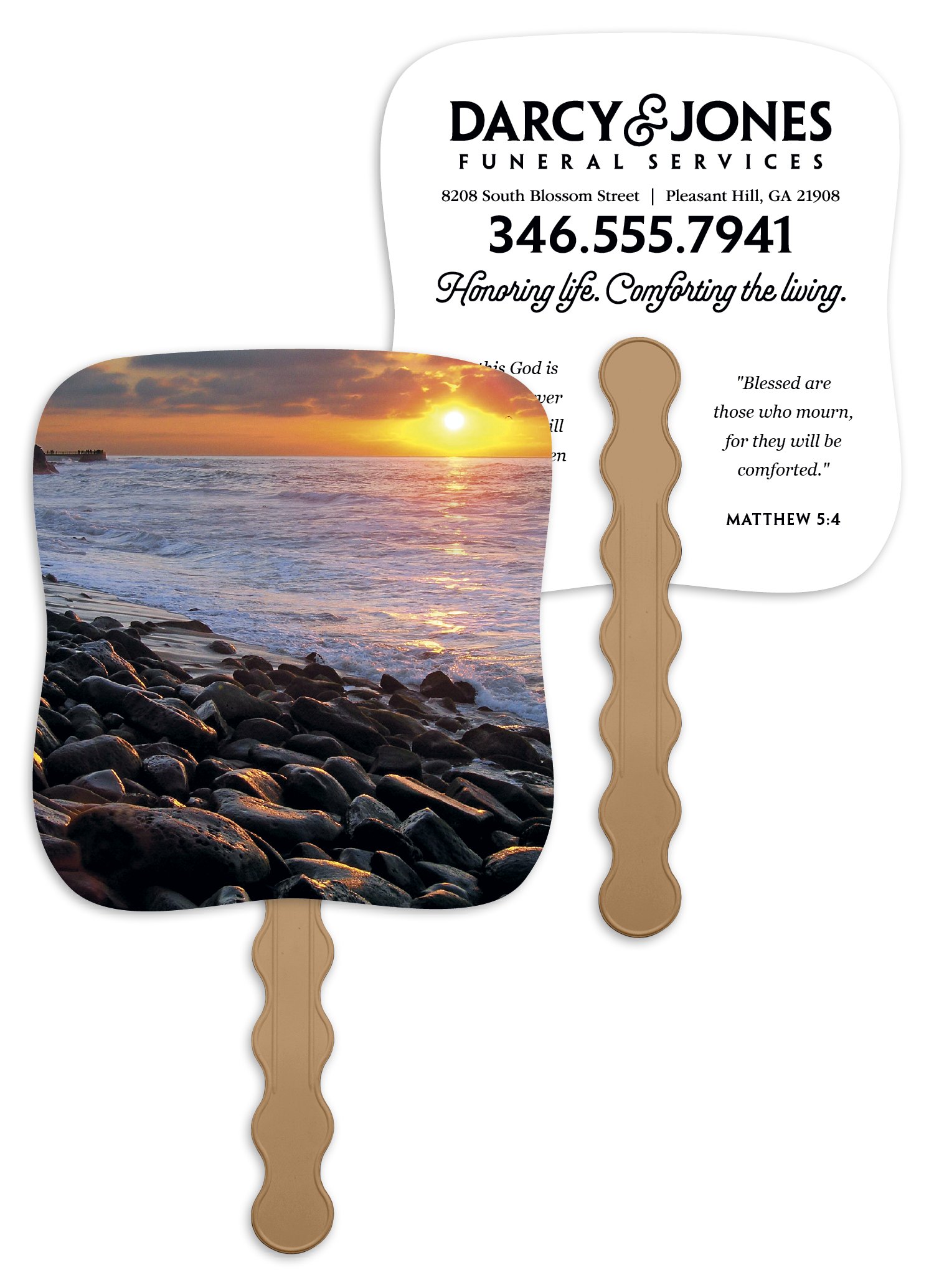 Skinner & Kennedy® Sunset Shore - Pictorial Fan 2