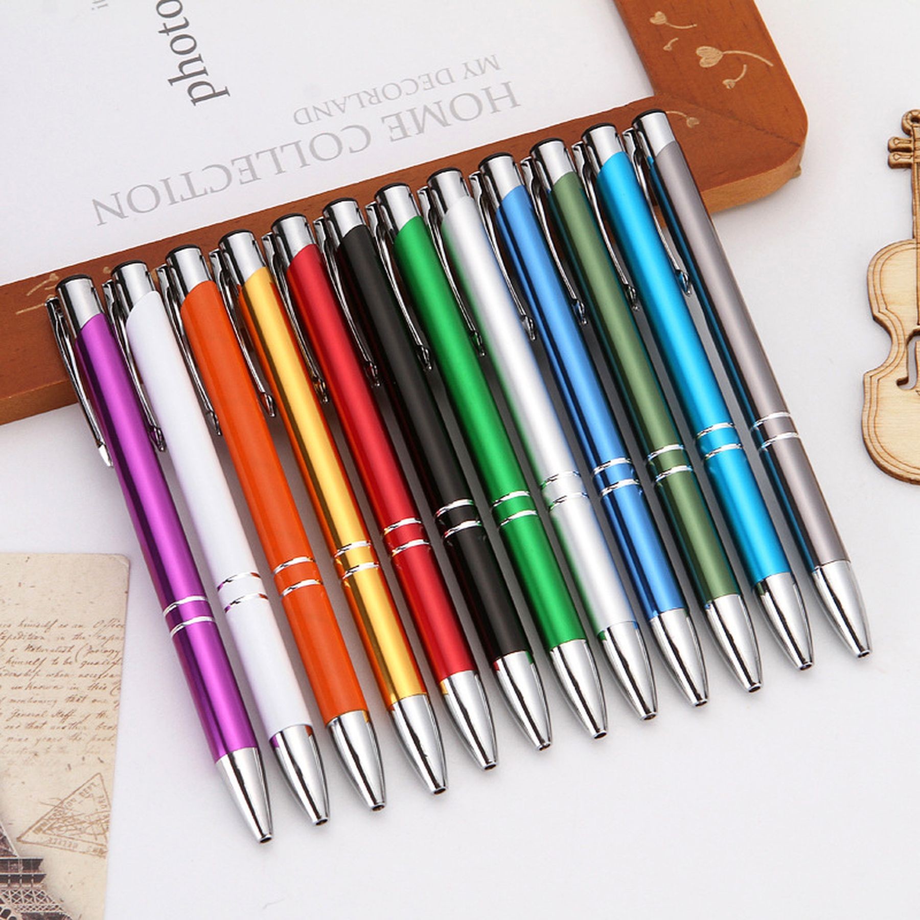 Smooth Ballpoint Pen With Super Soft Grip 11