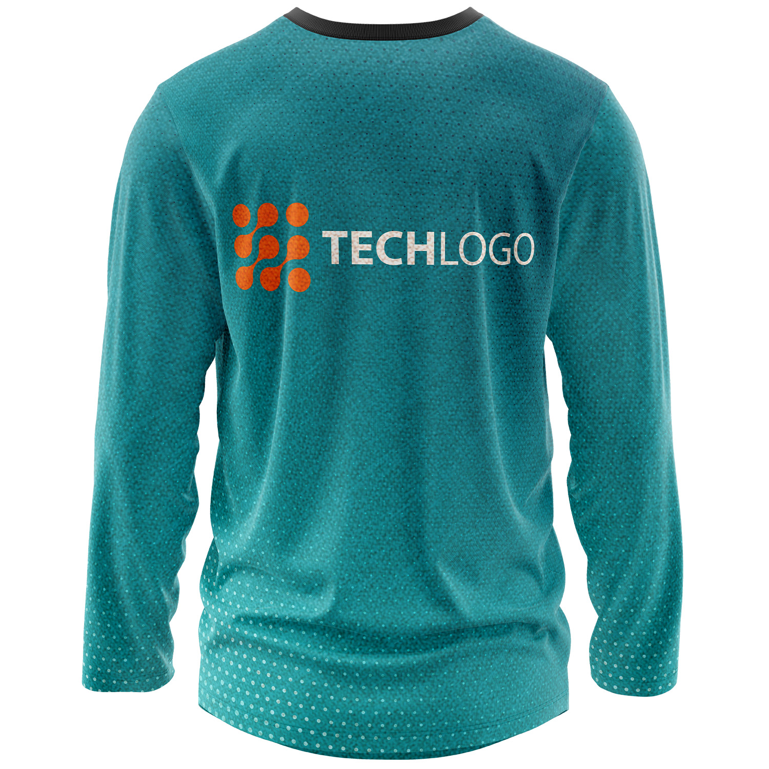 Unisex 150 GSM Poly Interlock Performance Long Sleeve Sublimation T-shirt 3