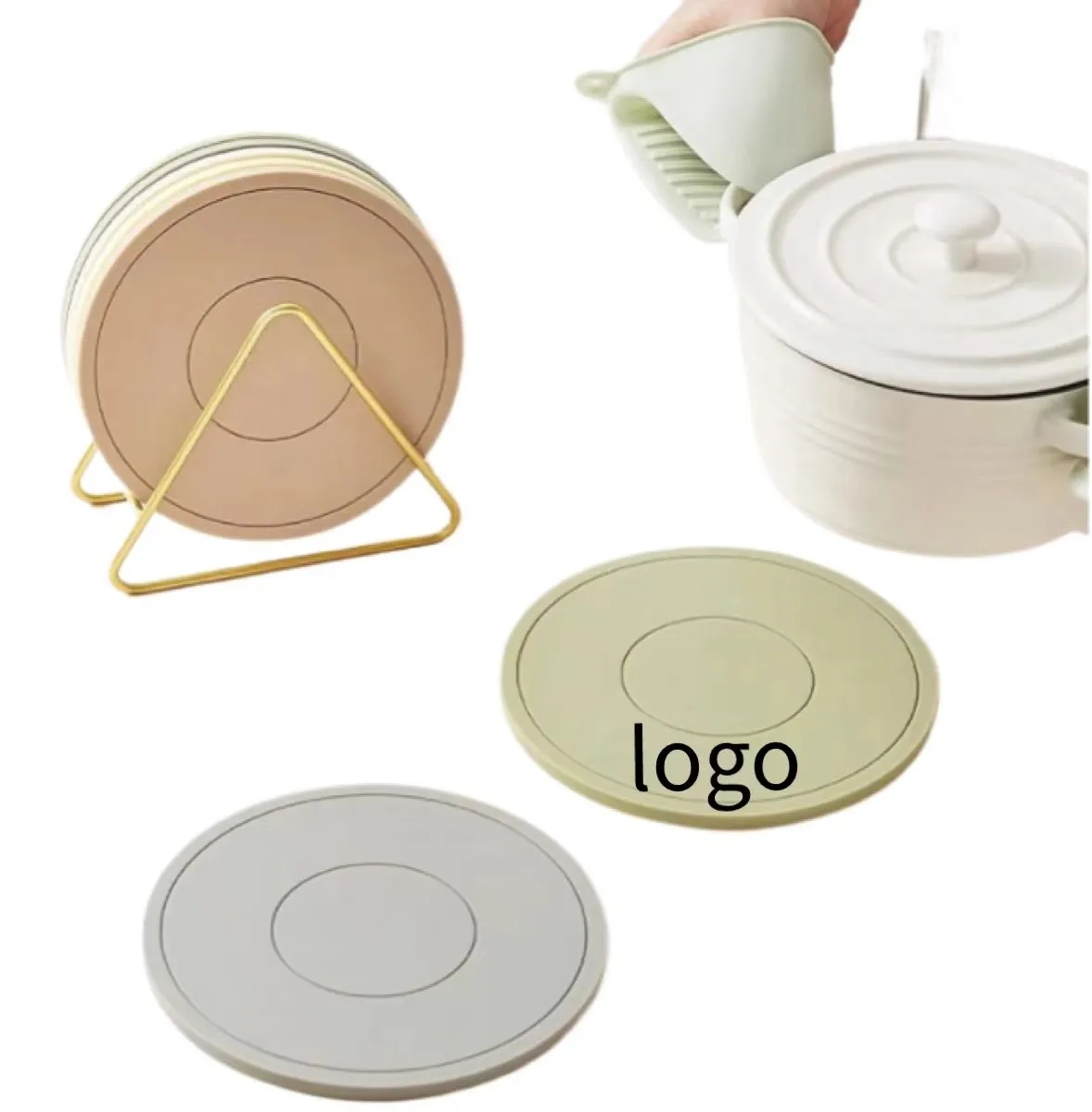 Silicone Coasters Cup Mat 2