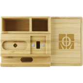 Bamboo Fast Wirelsss Charging Dock Station 26