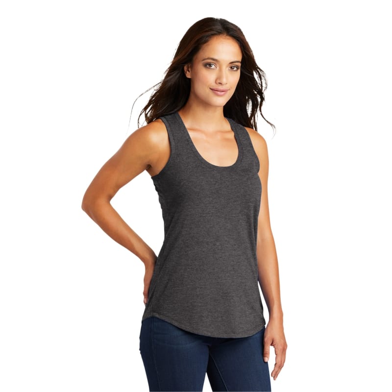 District Women's Perfect Tri Racerback Tank. 50
