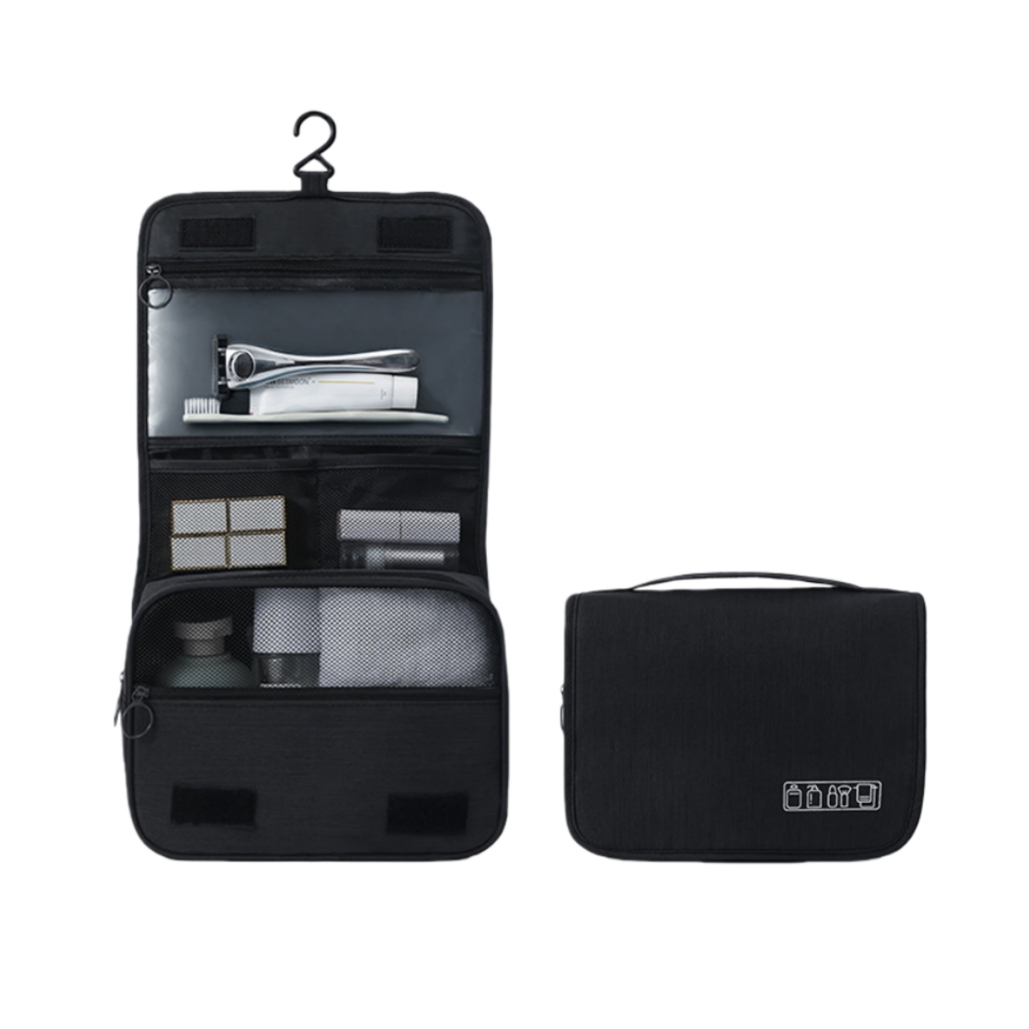 Large Capacity Hanging Travel Toiletry Bag 5