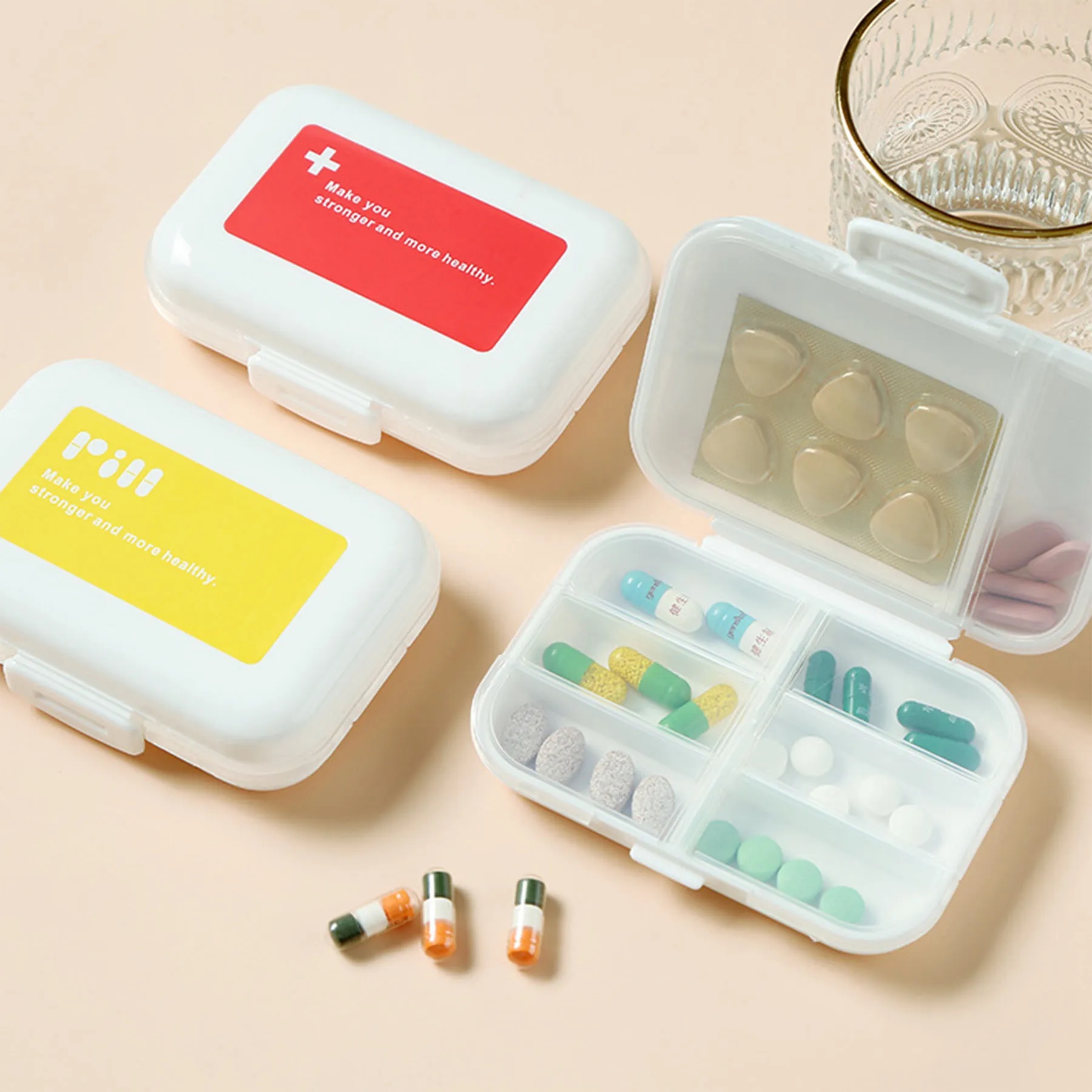 Square Pill Box 2