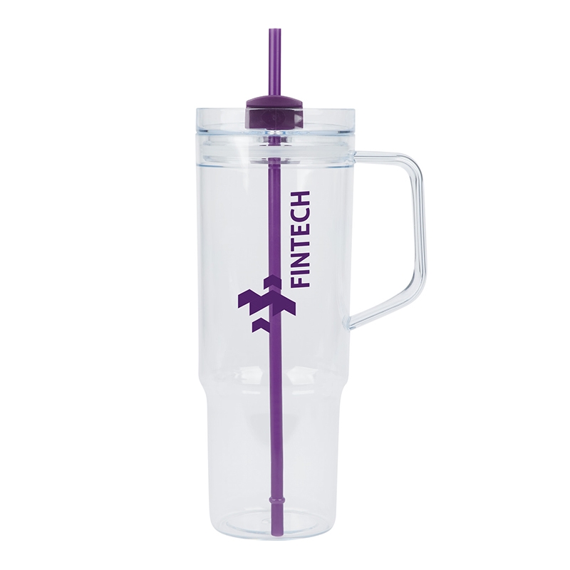 Oliver 40 oz. Clear AS Travel Mug 26