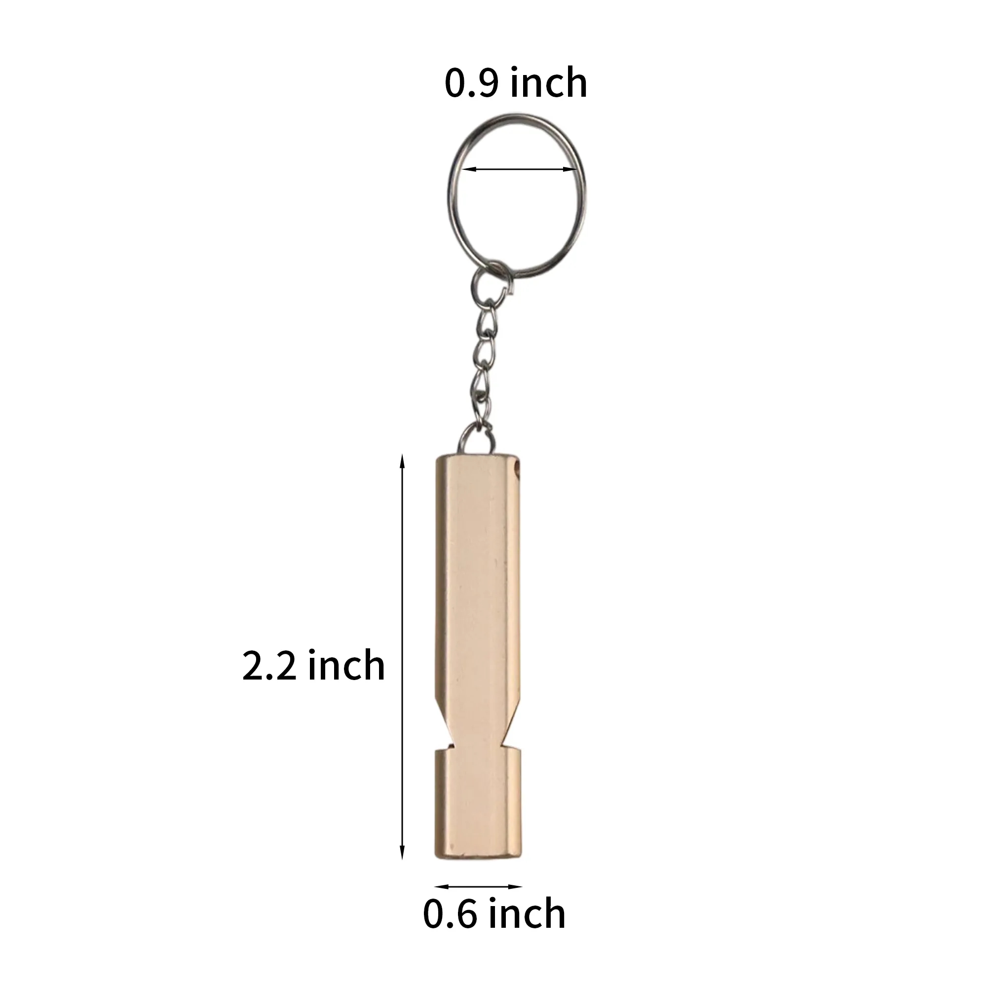 Aluminum Emergency Whistle 7