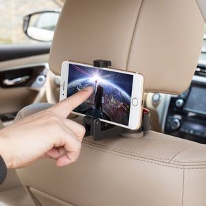 Car Headrest Bag Hanger And Phone Holder With Self Lock Switch 15