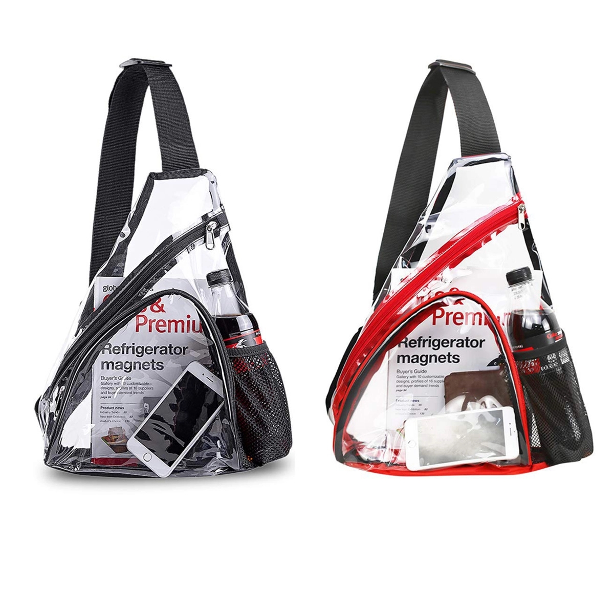 Clear Shoulder Crossbody Backpack 5