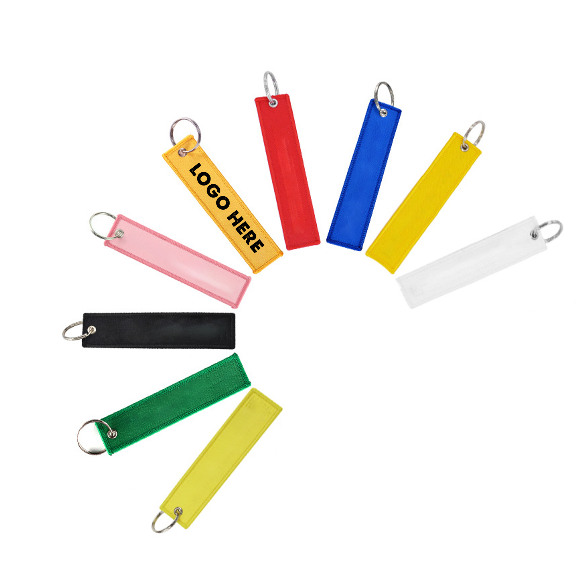 Custom Embroidered Keychains 1