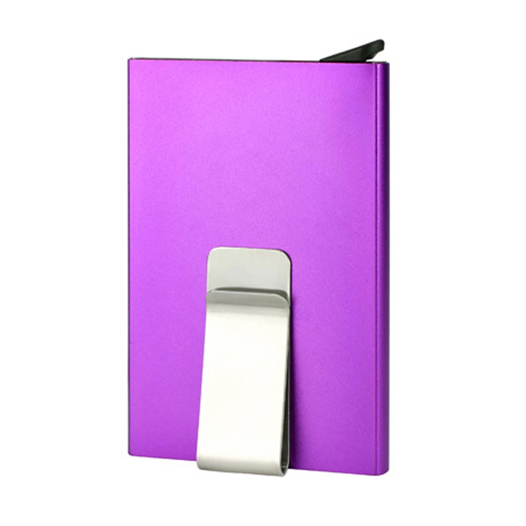 RFID Credit Card Holder for Men Money Clip Aluminum Metal 10